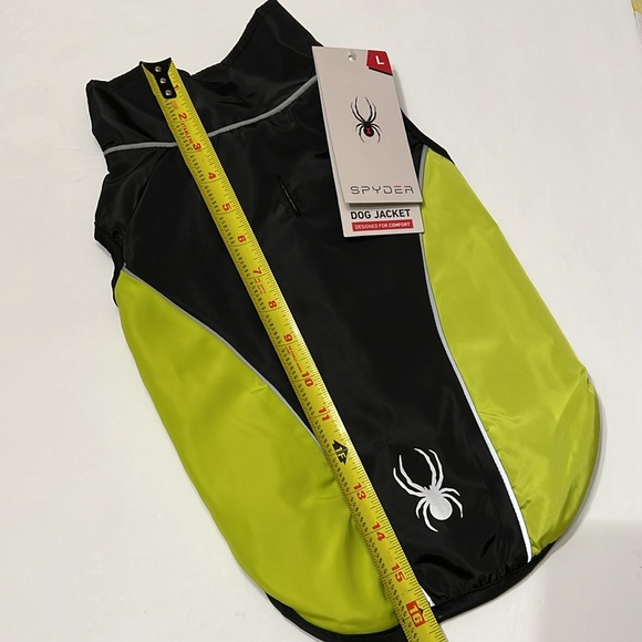 NWT Spyder Logo Fleece-lined Dog Jacket Sizes M & L - Picture 12 of 16